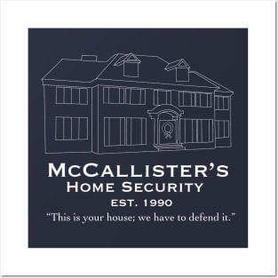 McCallister’s Home Security Posters and Art